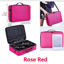 Load image into Gallery viewer, Large-capacity Multifunctional Portable Cosmetic Bag