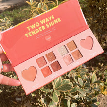 Load image into Gallery viewer, 10 Color Creamy Matte EyeShadow Palette Glitter Shimmer Metallic Eyeshadow