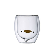 Load image into Gallery viewer, Double-layer Juice Glass Heat-resistant Double-layer Cup Coffee Cup Love Gift Bear Cup