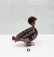 Load image into Gallery viewer, Solar Garden Lamp Iron Rooster Shape Landscape Light Outdoor Decorative Lamp
