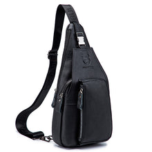 Load image into Gallery viewer, Leather Chest Bag Men's Bag