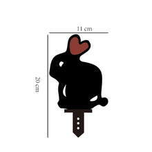 Load image into Gallery viewer, Garden Decoration Santa Yard Art Garden Decoration Acrylic Santa Claus Hollow Insert Card