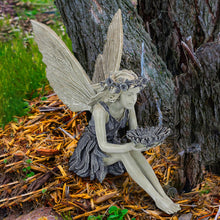 Load image into Gallery viewer, Fairy Sitting Garden Statue Ornament Decoration Resin Crafts Decor Accessories Home Landscaping Backyard Lawn Decoration
