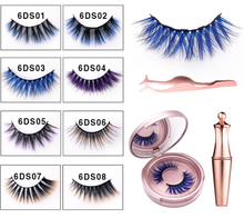 Load image into Gallery viewer, Magnet false eyelashes set