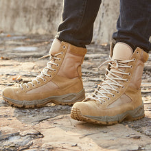 Load image into Gallery viewer, Breathable military boots men