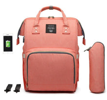 Load image into Gallery viewer, Large Capacity Diaper Bag Mummy Nursing Nappy Backpacks Travel Baby