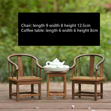 Load image into Gallery viewer, Red Rosewood Miniature Furniture Model