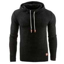 Load image into Gallery viewer, Men's Jacquard Sweater Long-sleeved Hoodie Warm Color Hooded Sweatshirt Jacket