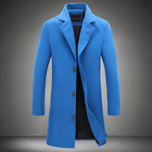 Load image into Gallery viewer, 2021 Autumn And Winter New Mens Solid Color Casual Business Woolen Coats