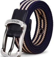 Load image into Gallery viewer, Men's Canvas Work Belt Labor Insurance Pin Buckle Belt
