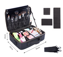 Load image into Gallery viewer, Large-capacity Multifunctional Portable Cosmetic Bag