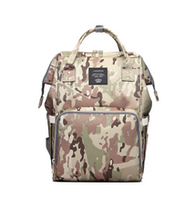 Load image into Gallery viewer, Large Capacity Diaper Bag Mummy Nursing Nappy Backpacks Travel Baby