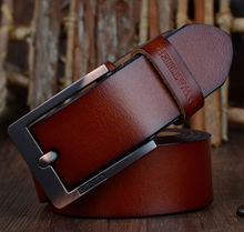 Load image into Gallery viewer, Men's leather belt