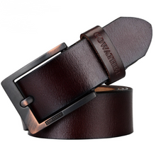 Load image into Gallery viewer, Men's leather belt