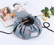 Load image into Gallery viewer, Animal Printing Large Capacity Drawstring Lazy Cosmetic Storage Bag