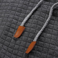 Load image into Gallery viewer, Men's Jacquard Sweater Long-sleeved Hoodie Warm Color Hooded Sweatshirt Jacket