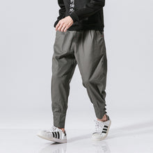 Load image into Gallery viewer, Men's mouth buckle casual pants