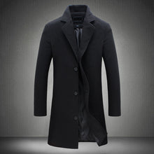 Load image into Gallery viewer, 2021 Autumn And Winter New Mens Solid Color Casual Business Woolen Coats