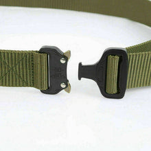 Load image into Gallery viewer, Military Tactical Belt Heavy Duty Security Working Utility Nylon Army Waistband