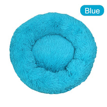 Load image into Gallery viewer, Donut Cat Bed Round Plush Pet Bed for Cats Dogs Pet Deep Sleeping Nest Soft Warm Kitten Cave Puppy Kennel Sofa Cat Accessories