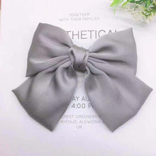Load image into Gallery viewer, Fashion Ribbon Hairgrips Big Large Bow Hairpin For Women Girls Satin Trendy Ladies Hair Clip New Cute Barrette Hair Accessories