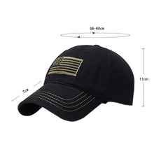 Load image into Gallery viewer, Flag Embroidery Hat Thin Blue Line Flag Tactical Hats men army cap Outdoor Sport Cycling Running hiking Hats