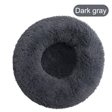 Load image into Gallery viewer, Donut Cat Bed Round Plush Pet Bed for Cats Dogs Pet Deep Sleeping Nest Soft Warm Kitten Cave Puppy Kennel Sofa Cat Accessories