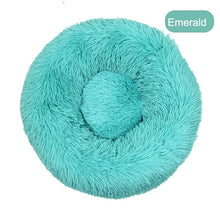 Load image into Gallery viewer, Donut Cat Bed Round Plush Pet Bed for Cats Dogs Pet Deep Sleeping Nest Soft Warm Kitten Cave Puppy Kennel Sofa Cat Accessories