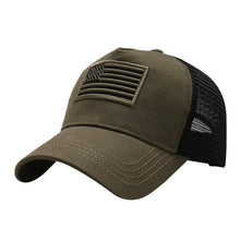 Load image into Gallery viewer, Flag Embroidery Hat Thin Blue Line Flag Tactical Hats men army cap Outdoor Sport Cycling Running hiking Hats
