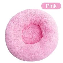 Load image into Gallery viewer, Donut Cat Bed Round Plush Pet Bed for Cats Dogs Pet Deep Sleeping Nest Soft Warm Kitten Cave Puppy Kennel Sofa Cat Accessories