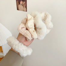 Load image into Gallery viewer, 7 Pcs/Set Women Hair Scrunchies Velvet Solid Color Hair Band for Girls Ponytail Holder Rubber Bands Hair Ties Hair Accessories