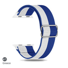 Load image into Gallery viewer, Nylon Strap for Apple watch band 44mm 40mm 38mm 42mm ultra 49mm SOLO LOOP bracelet correa iwatch series 7 SE 6 5 4 8 45mm 41mm
