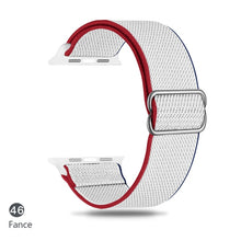 Load image into Gallery viewer, Nylon Strap for Apple watch band 44mm 40mm 38mm 42mm ultra 49mm SOLO LOOP bracelet correa iwatch series 7 SE 6 5 4 8 45mm 41mm