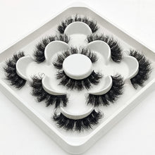 Load image into Gallery viewer, New 5Pairs 15-25mm 3D Mink Lashes Natural False Eyelashes,Extension eyelashes