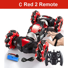 Load image into Gallery viewer, D876 1:16 4WD RC Car Radio Gesture Induction Music Light Twist High Speed Stunt Remote Control Off Road Drift Vehicle Cars Model