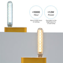 Load image into Gallery viewer, Mini Portable USB LED Lamp DC5V Ultra Bright Mini Night Light Small Round Lamp Computer Mobile Power Light Night Lights