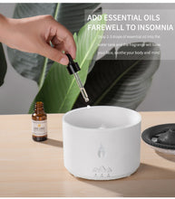 Load image into Gallery viewer, REUP Volcanic Flame Aroma Diffuser Essential Oil 360ml Portable Air Humidifier with Cute Smoke Ring Night Light Lamp Fragrance