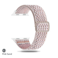 Load image into Gallery viewer, Nylon Strap for Apple watch band 44mm 40mm 38mm 42mm ultra 49mm SOLO LOOP bracelet correa iwatch series 7 SE 6 5 4 8 45mm 41mm