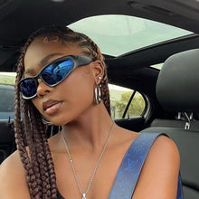 Load image into Gallery viewer, Classic Sunglasses Women Eyeglasses Sports Sun Glasses Men Goggle Shades Mirror Y2K Eyewear Kardashan UV400