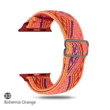 Load image into Gallery viewer, Nylon Strap for Apple watch band 44mm 40mm 38mm 42mm ultra 49mm SOLO LOOP bracelet correa iwatch series 7 SE 6 5 4 8 45mm 41mm