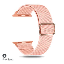 Load image into Gallery viewer, Nylon Strap for Apple watch band 44mm 40mm 38mm 42mm ultra 49mm SOLO LOOP bracelet correa iwatch series 7 SE 6 5 4 8 45mm 41mm