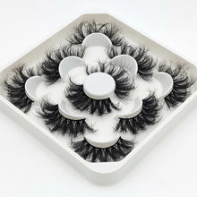 Load image into Gallery viewer, New 5Pairs 15-25mm 3D Mink Lashes Natural False Eyelashes,Extension eyelashes