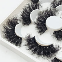 Load image into Gallery viewer, New 5Pairs 15-25mm 3D Mink Lashes Natural False Eyelashes,Extension eyelashes