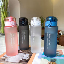 Load image into Gallery viewer, Water Bottle Sport for Adults and Children, Men Women Transparent Water Bottle Made of Edible-grade Plastic.