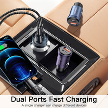 Load image into Gallery viewer, Essager 30W USB Car Charger Quick Charge4.0 QC PD 3.0 SCP 5A USB Type C Car Fast Charging For iPhone 14 13 Huawei Samsung Xiaomi