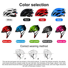 Load image into Gallery viewer, Ultralight Cycling Safety Helmet Outdoor Motorcycle Bicycle Taillight Helmet Mountain Road Bike Helmet Hard Hat Cycling Equipmenr