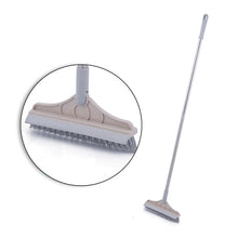 Load image into Gallery viewer, 2 in 1 Adjustable V-Shape Cleaning Brush Floor Scrub Magic Broom with Long Handle and Squeegee Household Tile Window Clean Tools