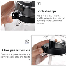 Load image into Gallery viewer, BPA FREE Gallon Sport Bottle Big Capacity Tritan Water Bottle Kettle Drink Bottles Outdoor Fitness Space Cup 2500ML 2.2 Liter