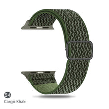 Load image into Gallery viewer, Nylon Strap for Apple watch band 44mm 40mm 38mm 42mm ultra 49mm SOLO LOOP bracelet correa iwatch series 7 SE 6 5 4 8 45mm 41mm