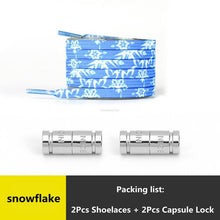 Load image into Gallery viewer, Rainbow Elastic Laces Sneaker No Tie Shoe laces New Capsule Lock Shoelaces without ties Kids Adult Quick Flat Shoelace for Shoes